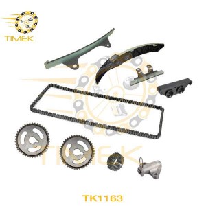 TK1163 Hyundai Grand i10 5DR KAPPA DOHC-MPI 1.2L Timing Chain Tensioner Kits with CAM SPROCKET 2421103000 and GUIDE 2443103000 2443103001 2443103002 from Changsha TimeK Industrial Co., Ltd.