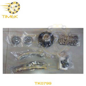 TK0799 Mitsubishi 4M42 4M41T 3.2L Triton хорошее качество комплект цепи ГРМ натяжитель сделано в Китае