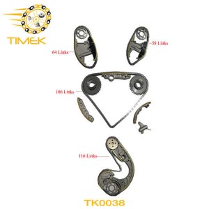 TIMEK New Cam Timing Chain Kit cocok untuk AUDI Q7 3.0TDI buatan China