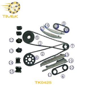 TK0425 Ford 4.6L 281 DOHC 2001-2002 Kits de distribuição de alta qualidade Corrente de distribuição da Changsha TimeK Industrial Co., Ltd.