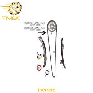 TK1030 Toyota 2NZ-FE 1.3L Corolla Echo Yaris Novo kit tensor de corrente de distribuição